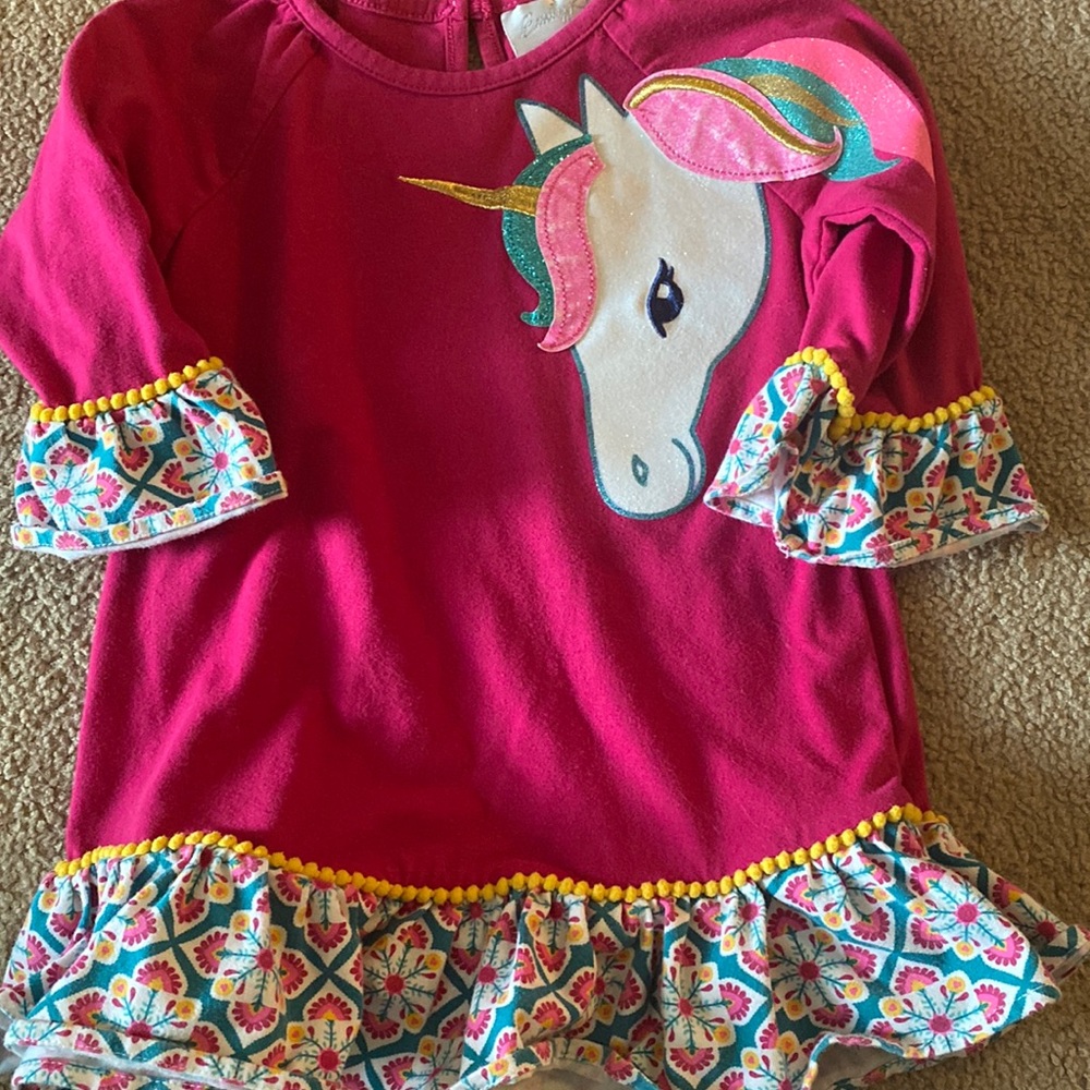 Emily Rose, quarter length sleeves, size 3